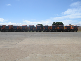 Construction Truck Fleet